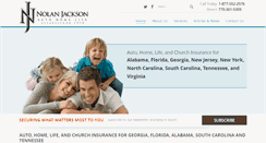 Desktop Screenshot of nolanjacksoninsurance.com