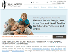 Tablet Screenshot of nolanjacksoninsurance.com